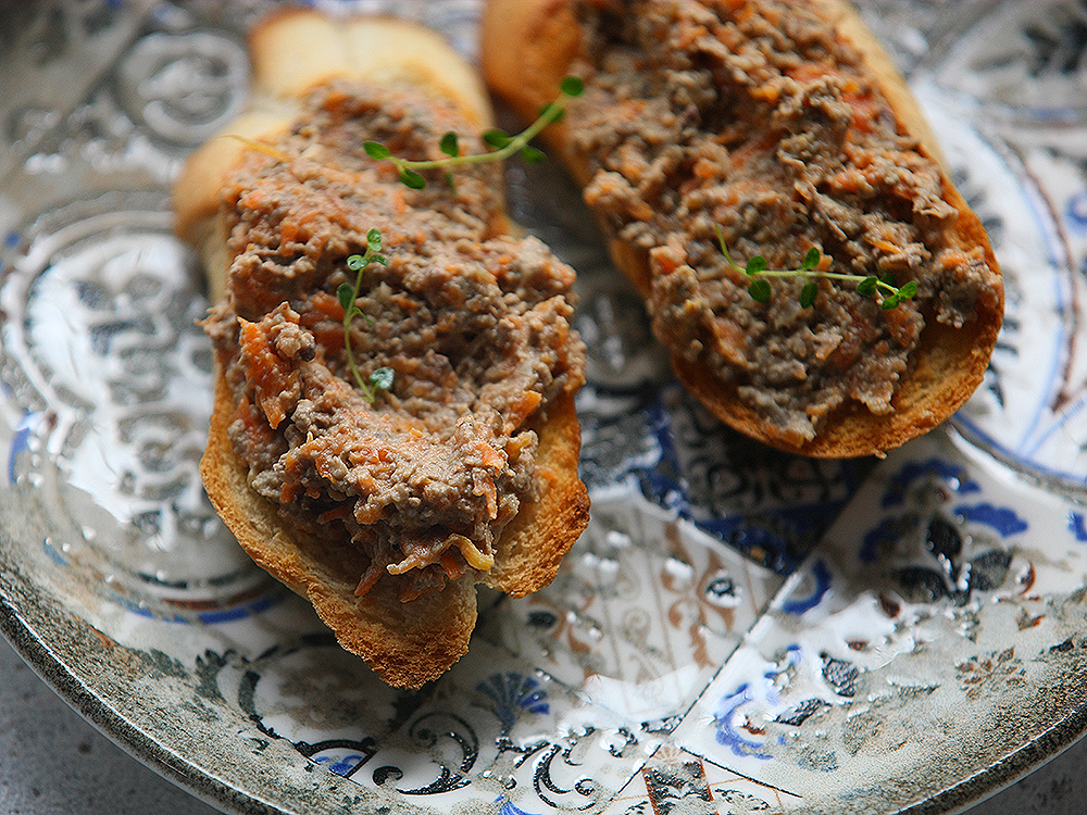 паштет из куриной печени