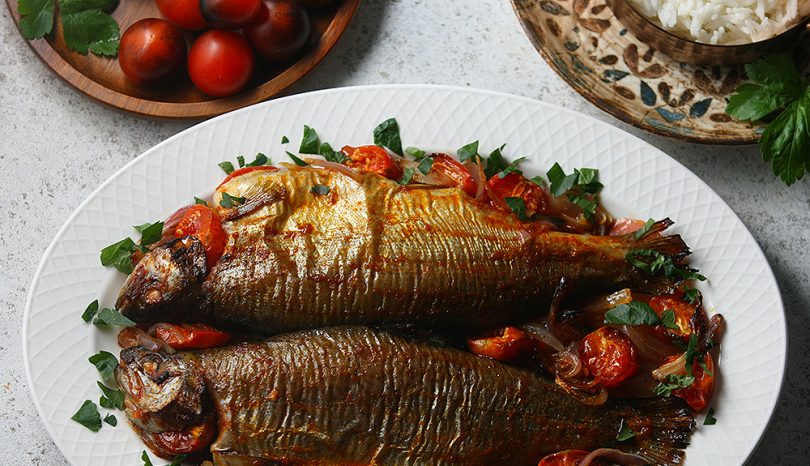 форель в духовке