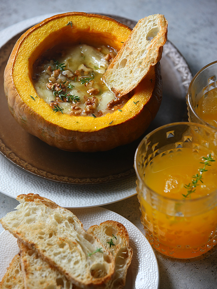 тыква с сыром